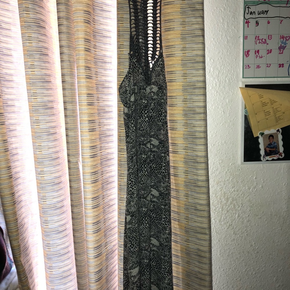 Snake acacia dress